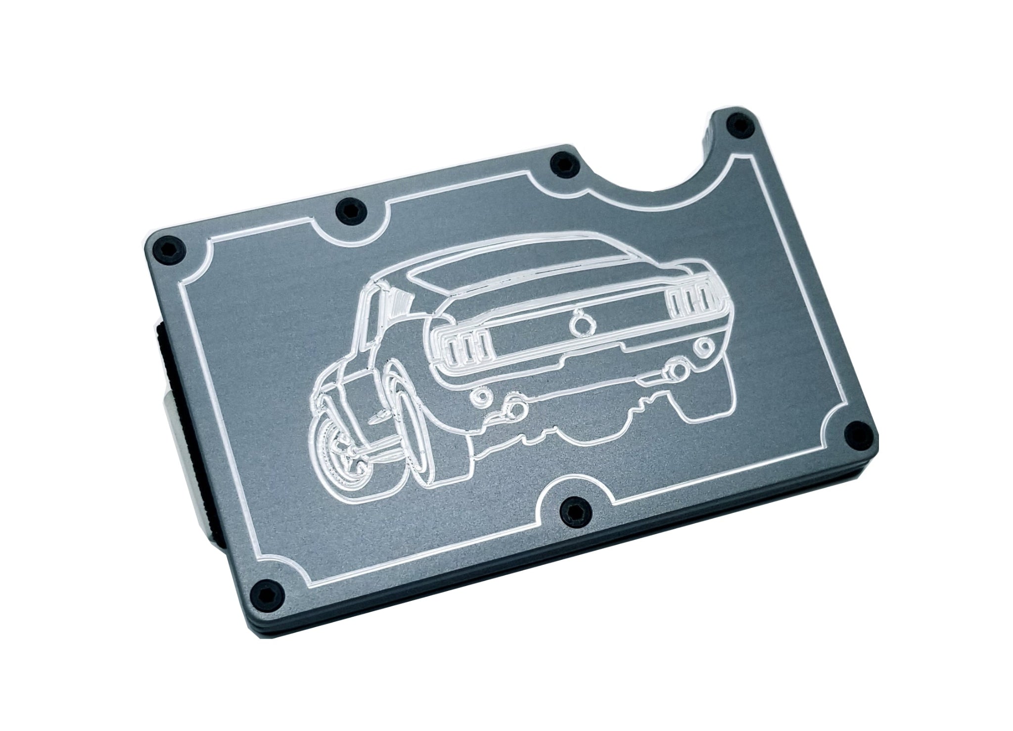 Customized RFID Blocking Wallet Metal Wallet for Men Credit Card Protection Wallet
