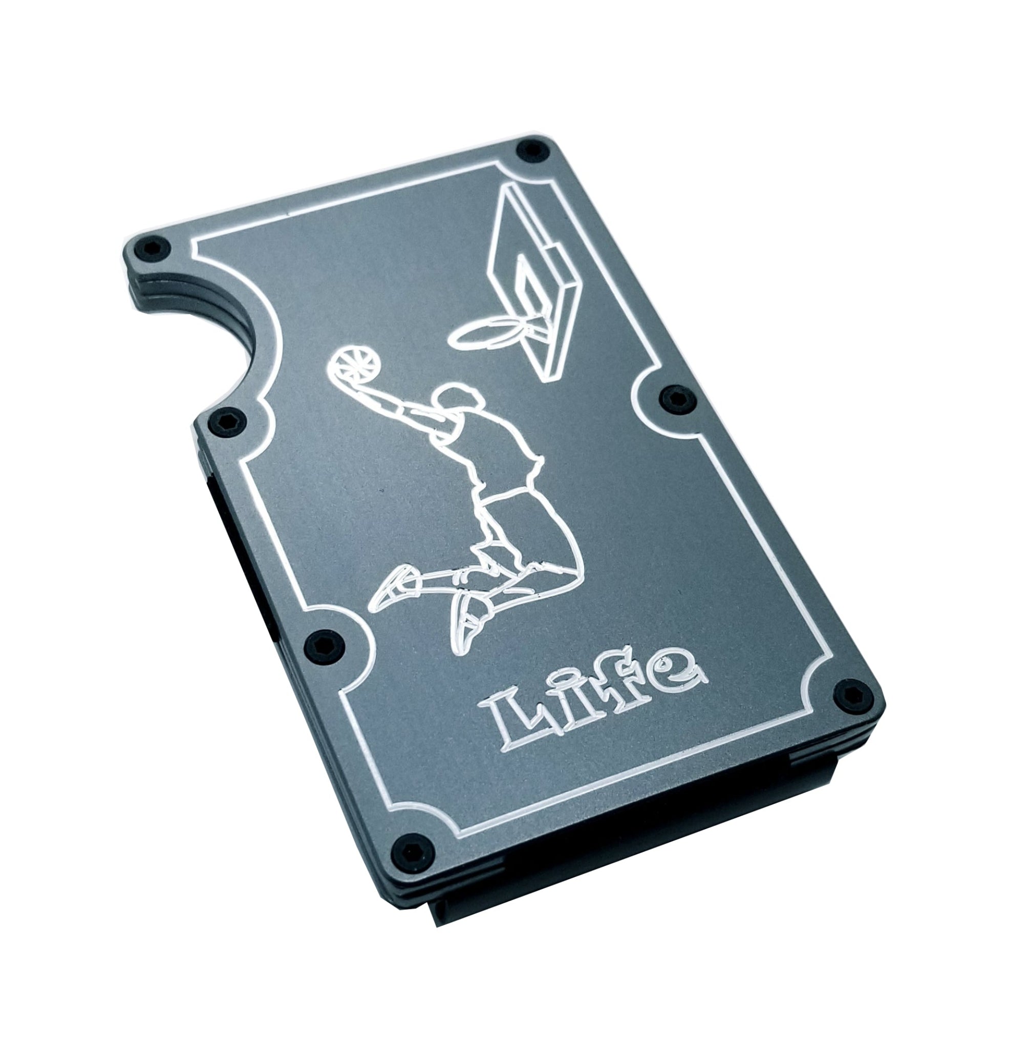 Customized RFID Blocking Wallet Metal Wallet for Men Credit Card Protection Wallet